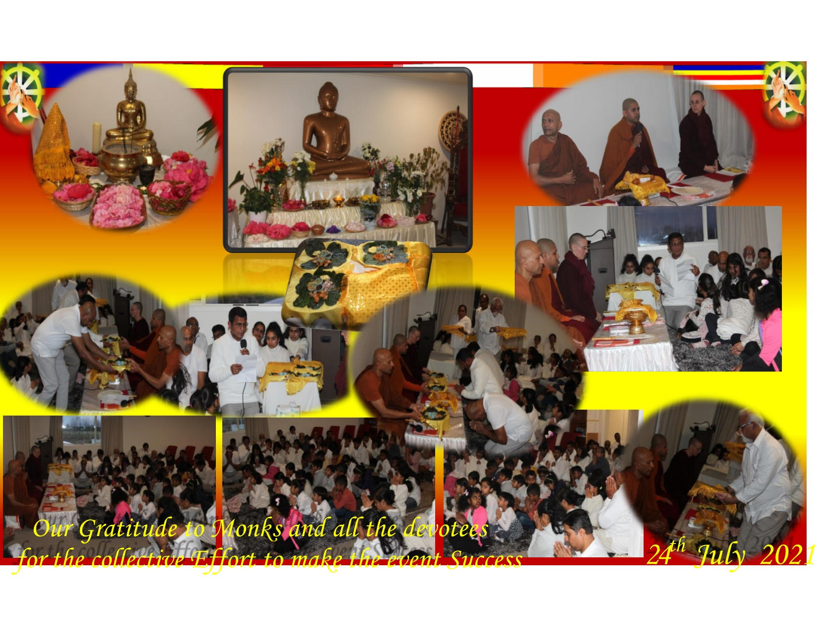 Vassana Dhamma deshana pics